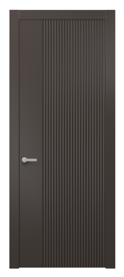 Межкомнатная дверь Альба 8643 Матовый антрацит  Цена 47999 ₽ | Volhovec