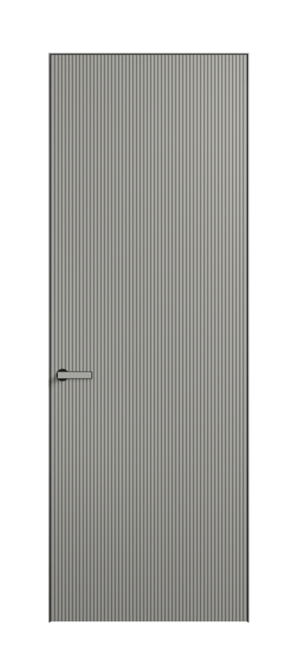 Межкомнатная дверь Вельвет 8201 Матовый нейтральный серый. Цена 64969  | Volhovec