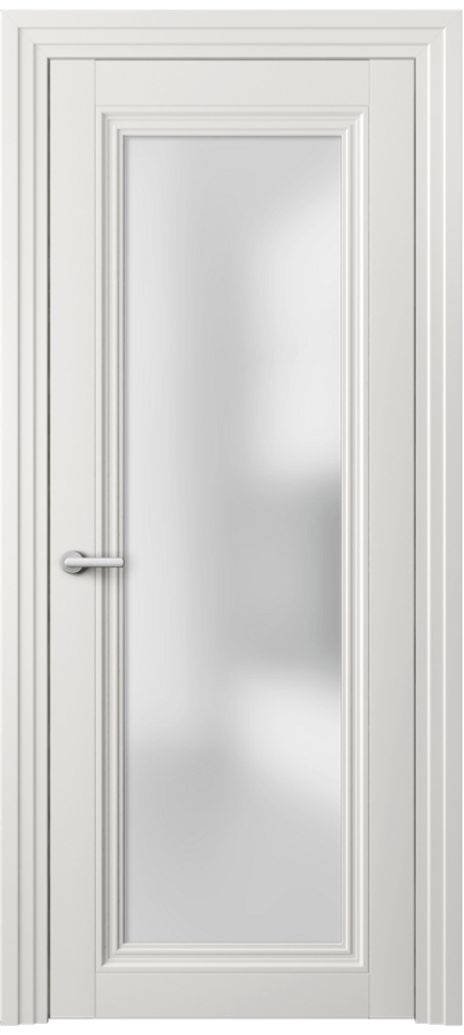 Межкомнатная дверь Centro 2502 Матовый серый Сатинированное стекло Цена 59679 ₽ | Volhovec