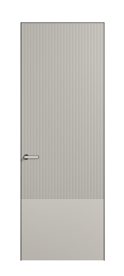 Межкомнатная дверь Вельвет АКП 8203 Матовый облачно-серый. Цена 70469  | Volhovec