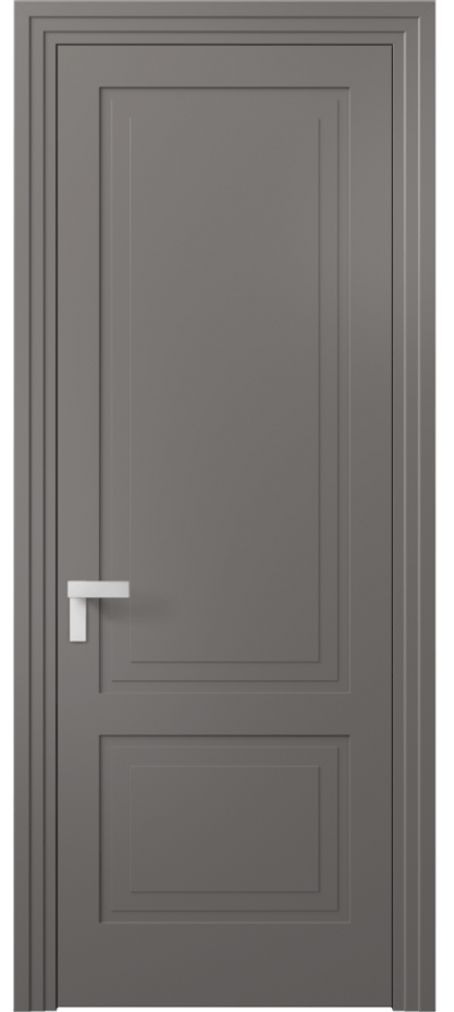 Межкомнатная дверь Рокка 8351 Матовый классический серый  Цена 79899 ₽ | Volhovec