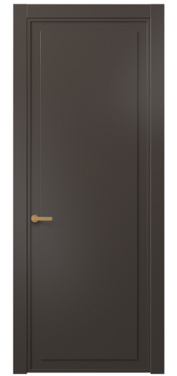 Дверь межкомнатная АКП 8602 МАН. Цвет Матовый антрацит. Материал Гладкая эмаль. Коллекция Фрэйм. Картинка.