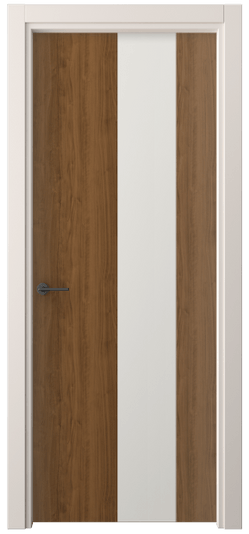 Дверь межкомнатная 4225 ЛОР. Цвет Лесной орех. Материал Ламинатин. Коллекция Фридом. Картинка.