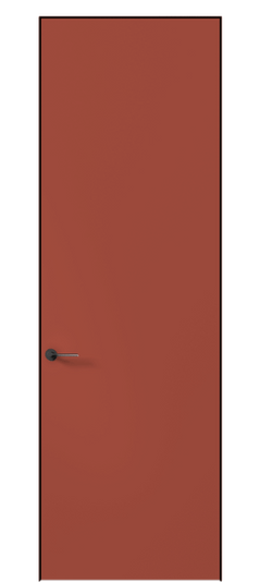 Дверь межкомнатная 0010 АКП NCS S 3040-Y80R. Цвет NCS NCS S 3040-Y80R. Материал Гладкая эмаль. Коллекция Планум Про. Картинка.