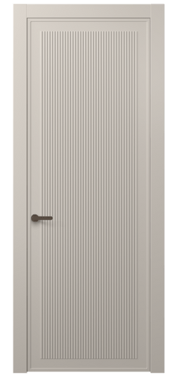 Дверь межкомнатная 8622 МСБЖ . Цвет Матовый светло-бежевый. Материал Гладкая эмаль. Коллекция Дюна. Картинка.