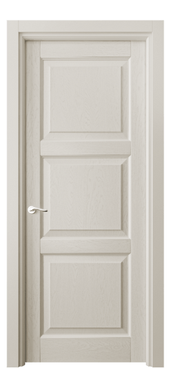 Дверь межкомнатная 0731 ДОС. Цвет Дуб облачный серый. Материал Массив дуба эмаль. Коллекция Лигнум. Картинка.