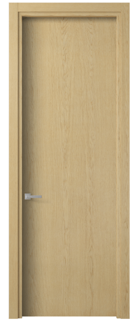 Дверь межкомнатная 0010 ДБН. Цвет Дуб натур. Материал Шпон ценных пород. Коллекция Планум. Картинка.