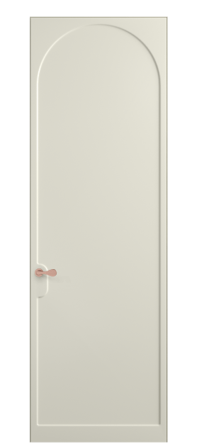 Дверь межкомнатная 7503 ММБ. Цвет Матовый молочно-белый. Материал Гладкая эмаль. Коллекция Софтформ. Картинка.